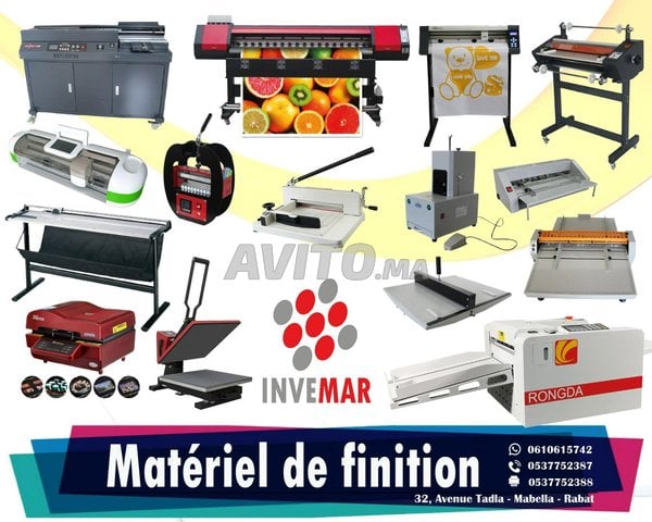 Matériels de finition et d'impression numérique