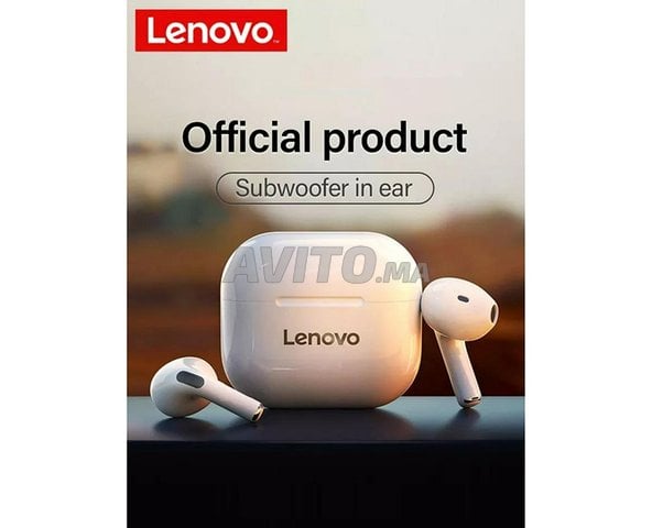 Lenovo écouteurs sans fil Bluetooth 5.0 TWS LP40 