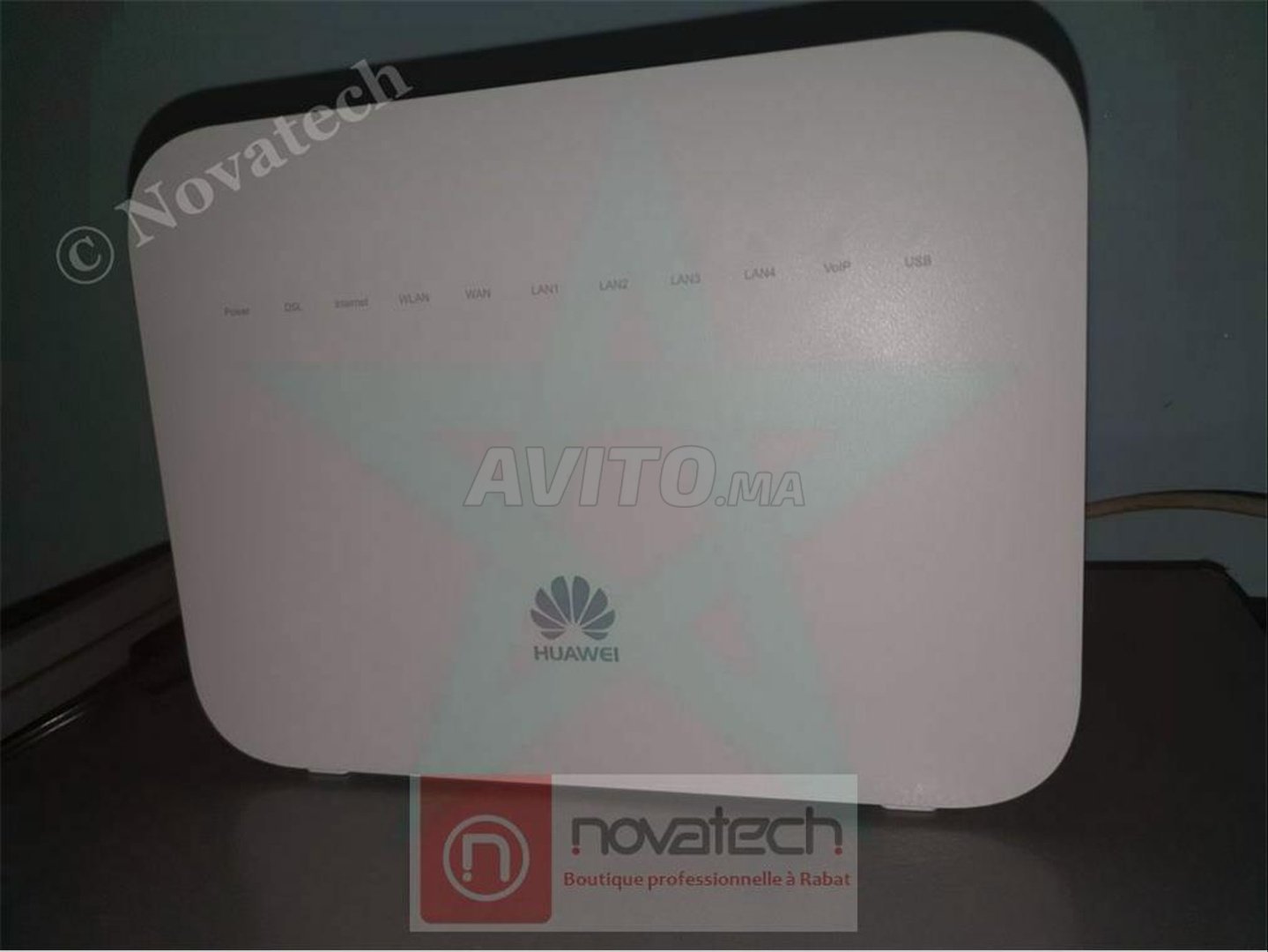Routeur ADSL/FIBRE-Gigabit-HUAWEI Wifi AC1600 - 8
