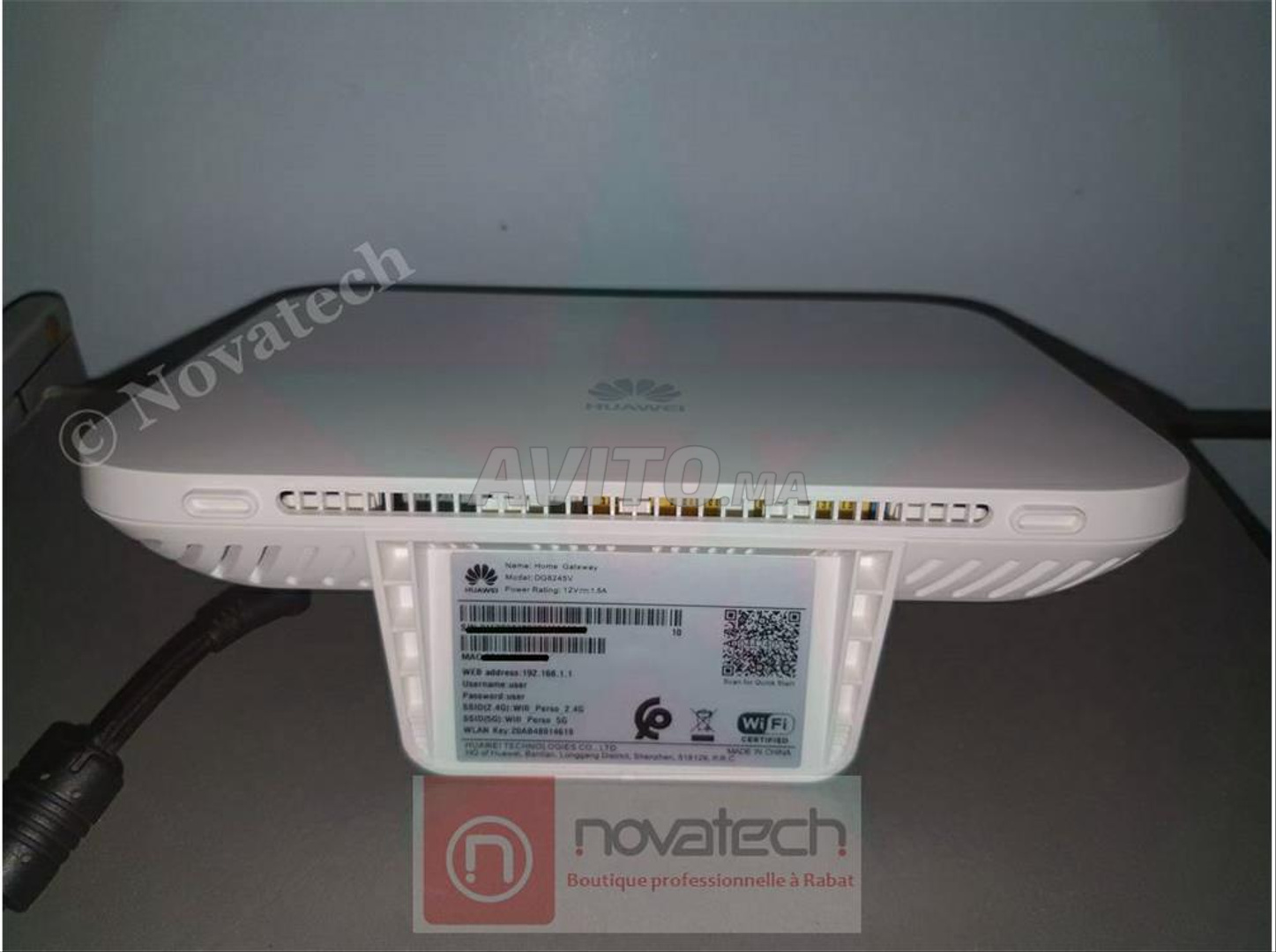 Routeur ADSL/FIBRE-Gigabit-HUAWEI Wifi AC1600 - 2