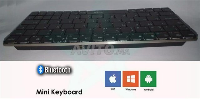 Mini Clavier sans fil bluetooth keyboard -QWERTY- - 8