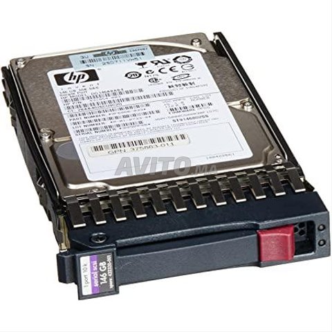 HP DISK DUR 431958-B21  146.8GB 3G 10K 2.5 SP SAS  - 1