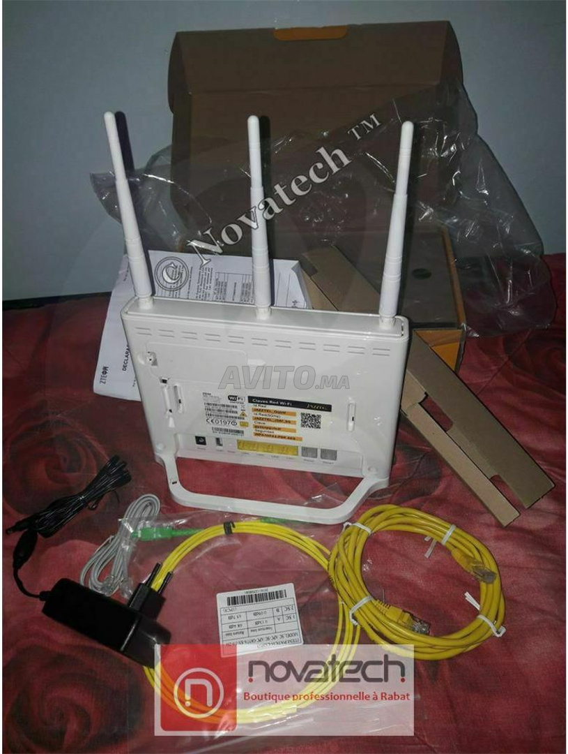 Routeur Wifi AC1750M configuré  fibre optique IAM - 4