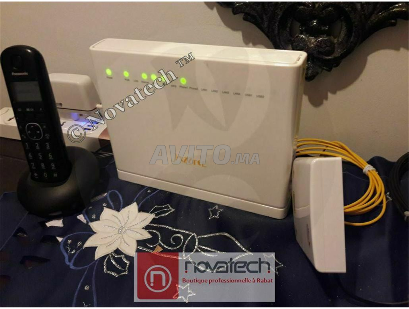 Routeur fibre-ZTE F680-Configuré IAM*wifi puissant - 3