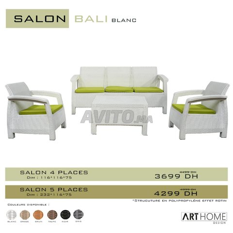 Salon pour terrasse  5 places - 4