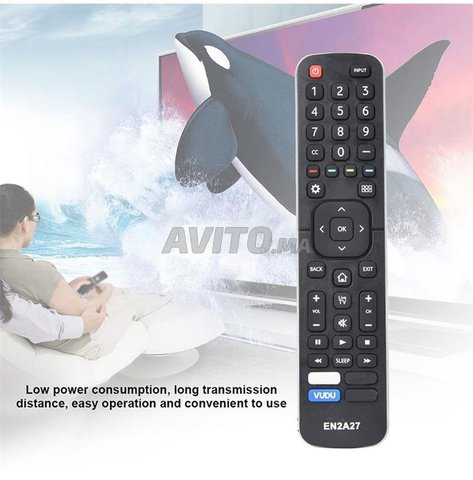 Télécommande Smart TV d'origine Hisense EN2BI27H  - 6