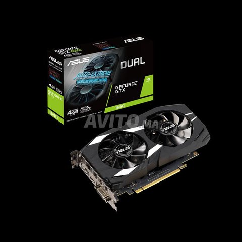 GTX 1650 4GB ASUS Dual GeForce GPU Gaming GDDR5 - 1