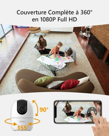 Imou Caméra Wifi Rotatif 360 IR & Suivi Auto FHD  - 3