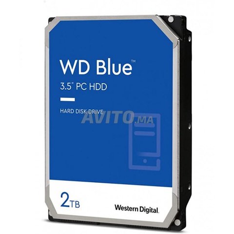 2to Western Digital Bleu Disque Dur WD20EZAZ  - 1