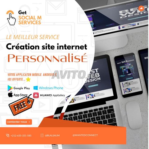 Création site web application personnalisé seo - 1