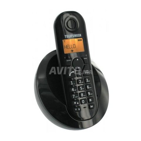 TB 201 ORANGE Téléphone Sans Fil RJ11 - 1