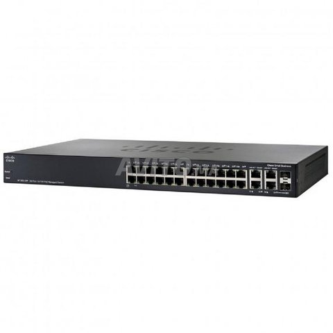 SF300-24MP-K9-EU Switch Cisco 24port PoE - 1