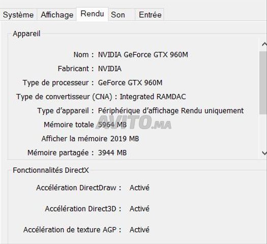 Asus Zenbook Pro i7 8Go RAM Iris & GTX 960M - 8