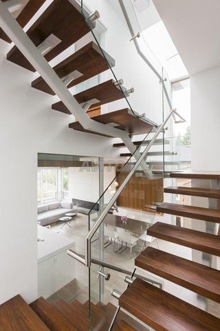 les escalier moderne en boiis - 4