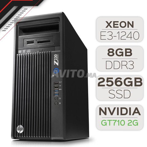 HP Z230 WORKSTATION Xeon E3 / Nvidia GT 710 2G - 1