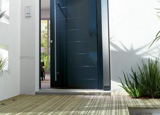 Porte Blindée villa gros et détail