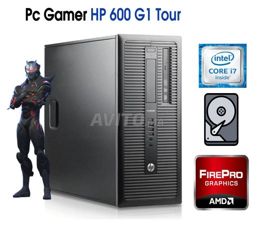 PC GAMER I7 4GHz / GPU FirePro W4800 1GB - 1