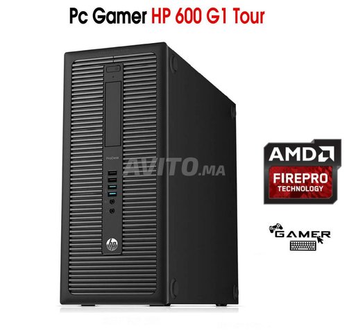 Hp ProDesk 600 g1 tour i5 4th Gen - GPU AMD GDDR5 - 1
