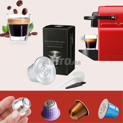 Capsule café nespresso en Inox - 1