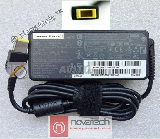 Chargeur PC Portable Original LENOVO 20V3.25A/65W - 5