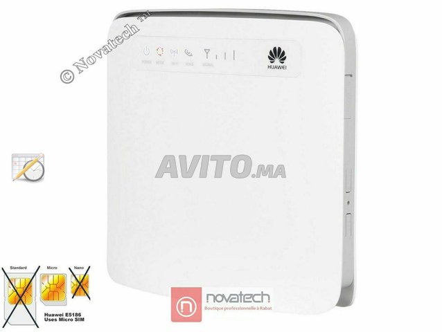 Routeur 4G/LTE-A Huawei E5186s-22a Gigabit WiFi 5G - 7