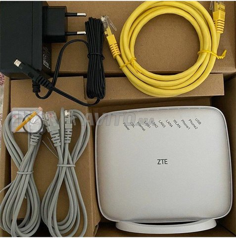 Routeur ADSL-ZTE ZXHN H267N-Wifi-N300 gigabite  - 1