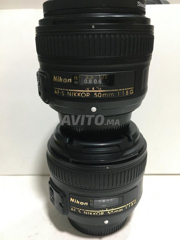 Nikon  50mm f1.8 G Focale fixe  tres bon etat  - 5
