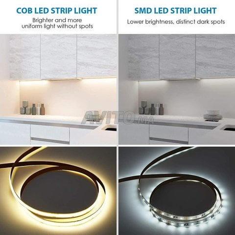 Bande lumineuse flexible LED COB 5 m DC12 - 2