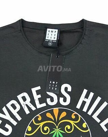 T-Shirt Cypress Hill Floral Skull Homme Taille M - 3