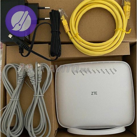 Routeur ADSL-ZTE ZXHN H267N-Wifi-N300 gigabite  - 1