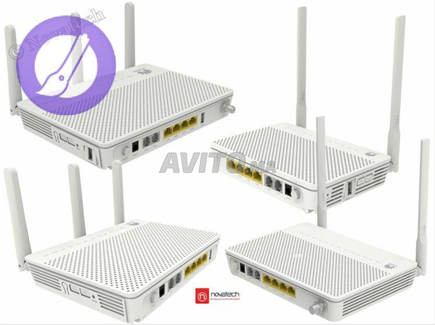 Routeur Wifi -Fibre Optique- HUAWEI GPON EG8247Q - 4