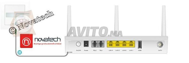Routeur Wifi -Fibre Optique- HUAWEI GPON EG8247Q - 8