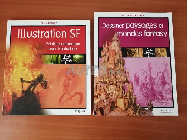 2 livres de dessin et de peinture numérique - 1