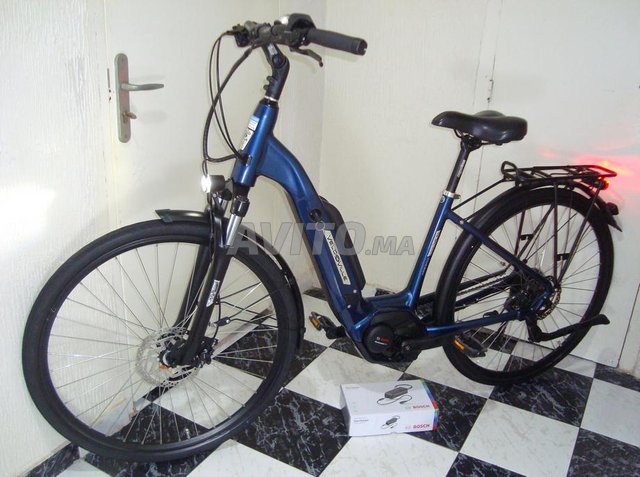 vélo électrique velo de ville premium AEB200 Bleu - 1