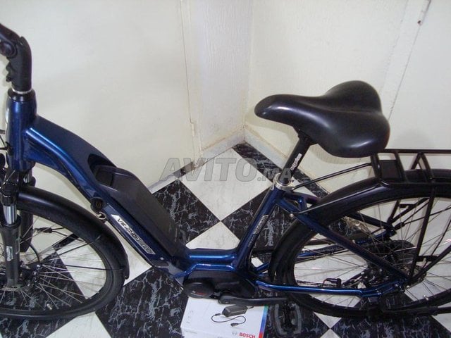 vélo électrique velo de ville premium AEB200 Bleu - 4
