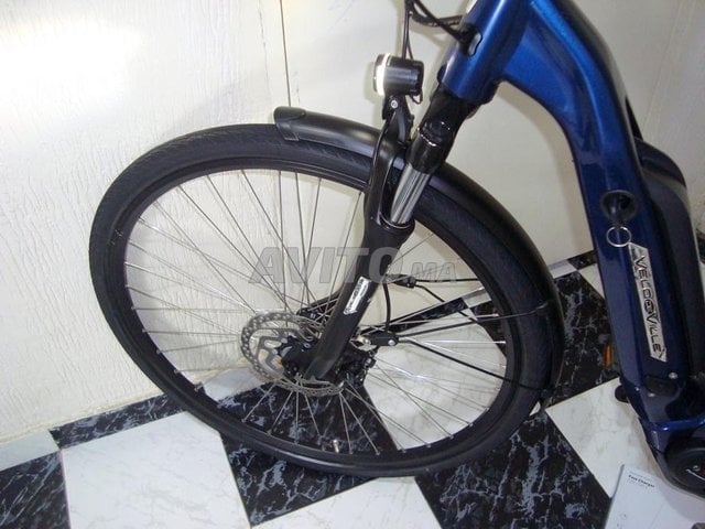 vélo électrique velo de ville premium AEB200 Bleu - 2