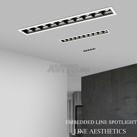 Spot LED barre rectangle luminaire de plafond - 3