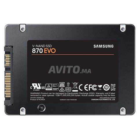 SSD Samsung 870 Evo 500 Gb sata 6Gb/s (NEUF) - 1