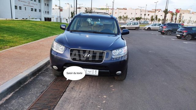 Voiture Hyundai Santa Fe 2009 à Rabat Diesel - 9 chevaux