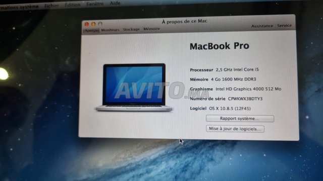 Vente d'un Mac Book pro - 7