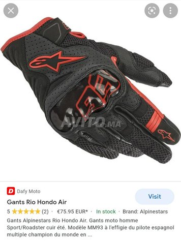 les gants Alpinestars Smx-2 Gp - 3