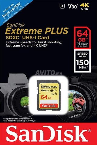 SanDisk Extreme PLUS 64 Go  - 1