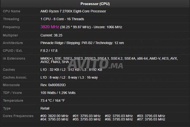 Pc Gamer RYZEN 7 2700X /NVIDEA GeForce gtx 1080 Ti - 7