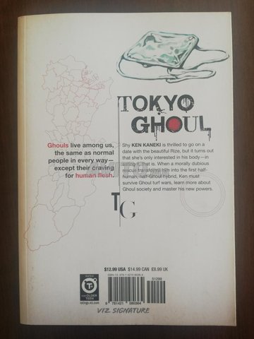 Manga Tokyo Ghoul. Vol 1 - 4