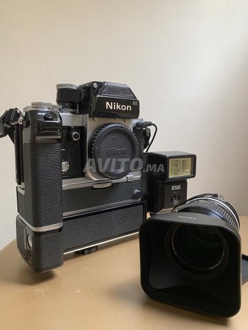 Nikon f2 1972 nikkor 105 mm 2 5 MD2 MB1   - 8