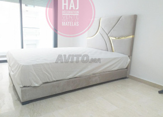 Chambres à coucher pour deux personnes 140/190 prêtes à être livrées