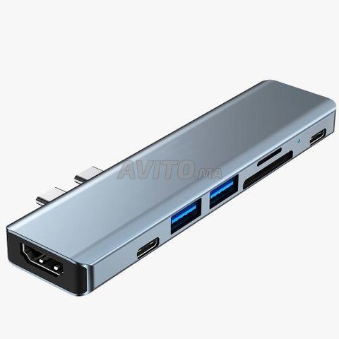 Adaptateur USB 7 in 1 Type C  4K HDMI USB 3.0 - 1