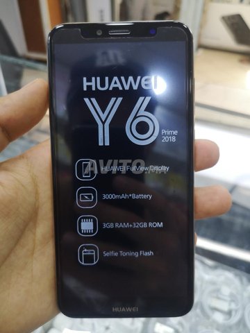Huawei y6 prime 2018 Comme neuf  - 1