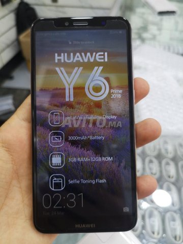 Huawei y6 prime 2018 Comme neuf  - 2