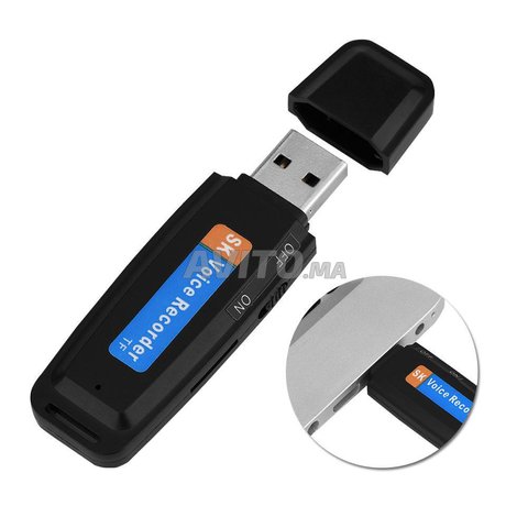 Multi Functional U-Disk Voice Recorder USB Flash - 1